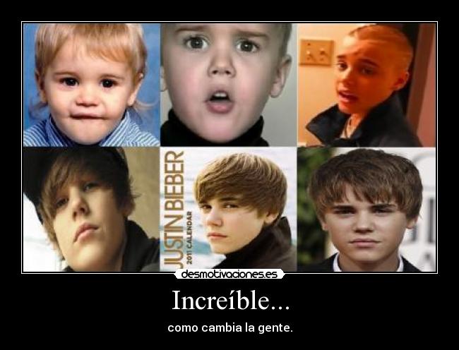 Increíble... - como cambia la gente.