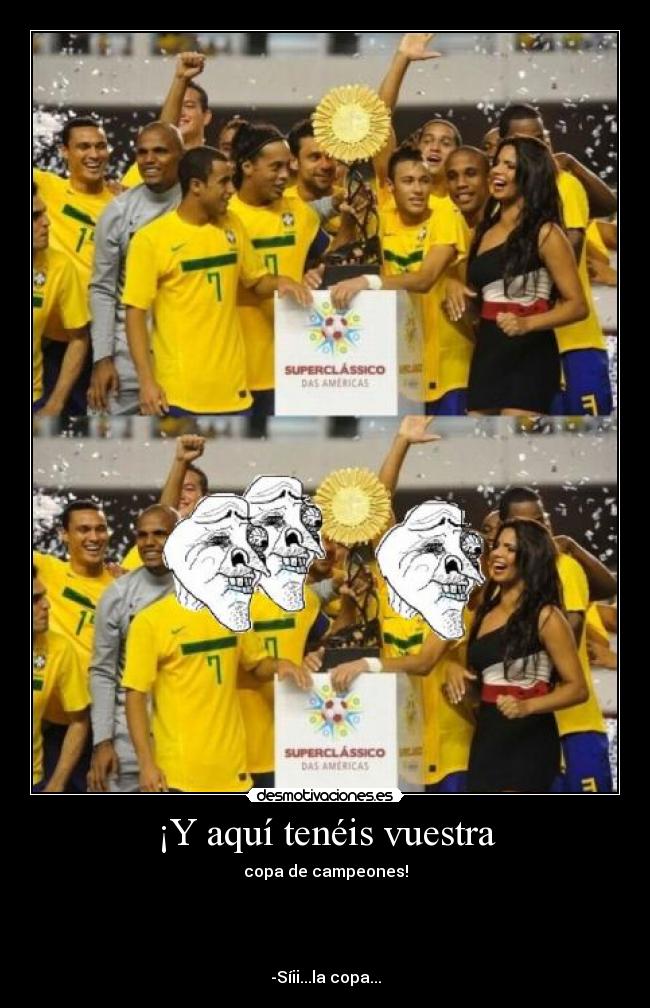 ¡Y aquí tenéis vuestra - 