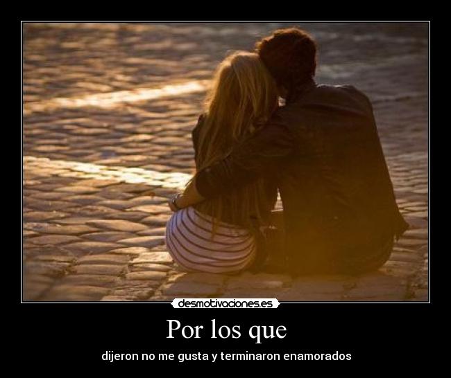 Por los que -