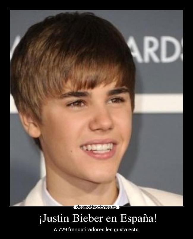 ¡Justin Bieber en España! - 