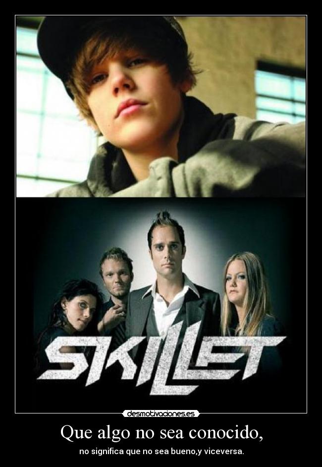 Que algo no sea conocido, -