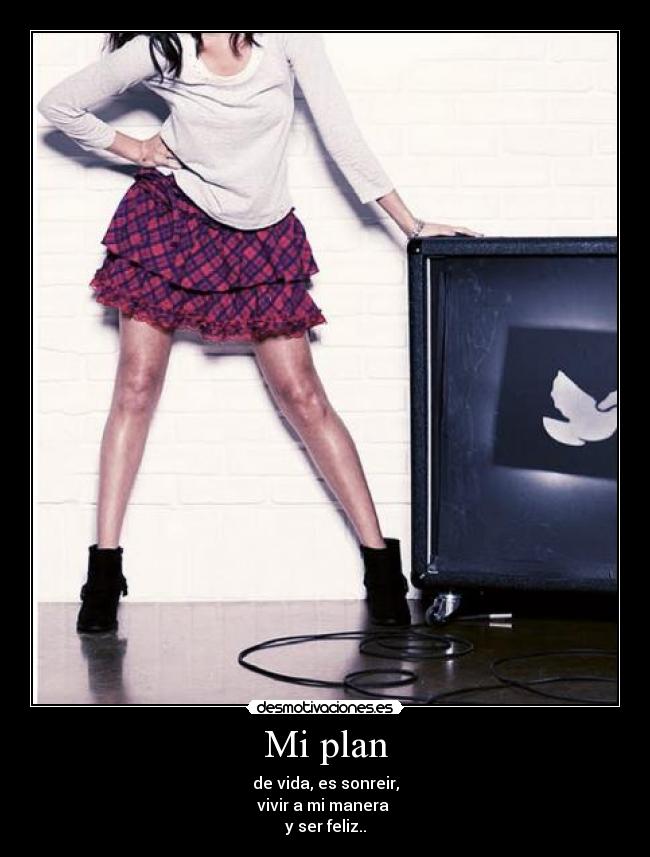 Mi plan -