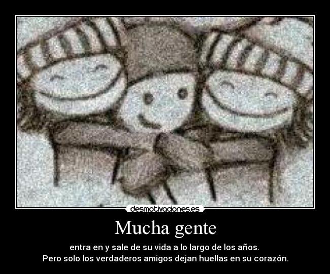 Mucha gente -