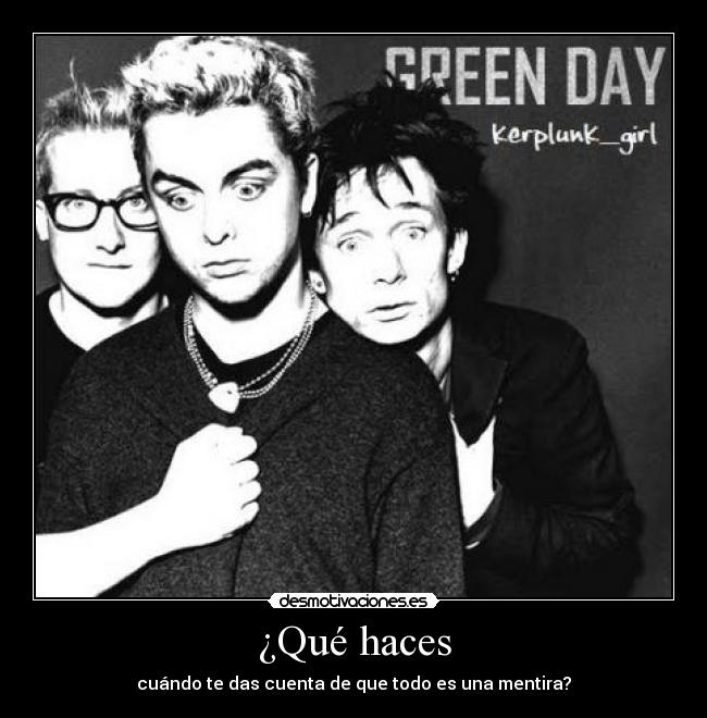 carteles green day clanng desmotivaciones