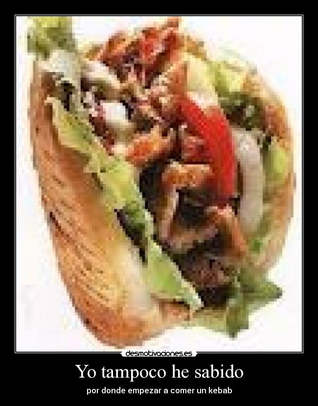 Yo tampoco he sabido -