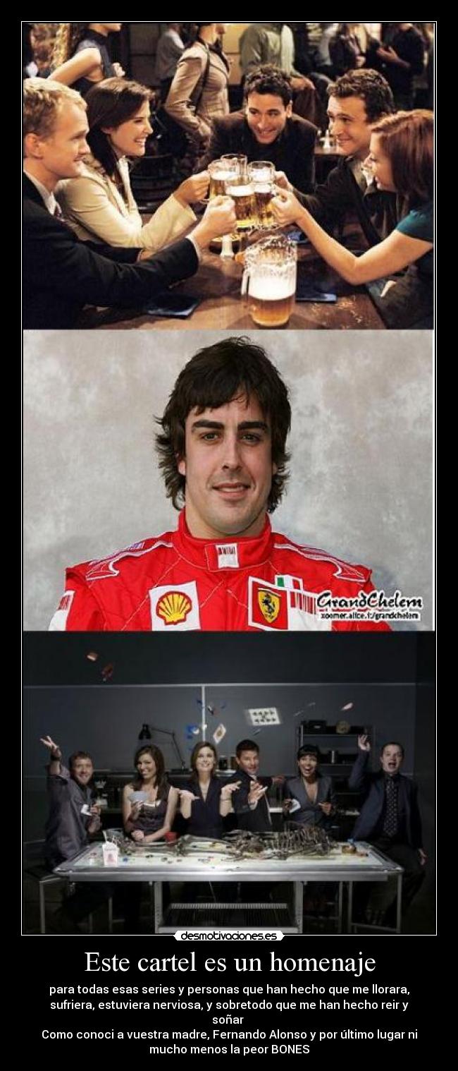 Este cartel es un homenaje - 