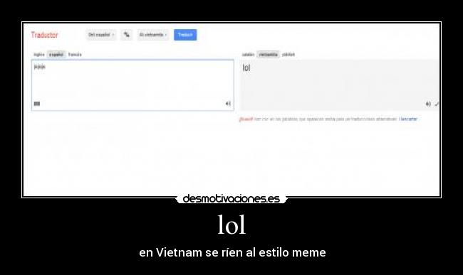 lol - en Vietnam se ríen al estilo meme