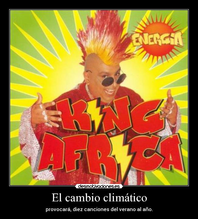 El cambio climático -