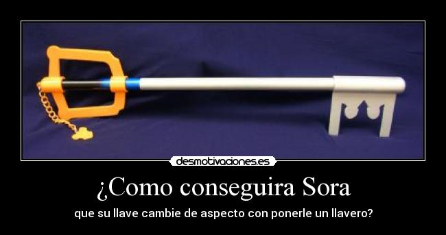 ¿Como conseguira Sora -
