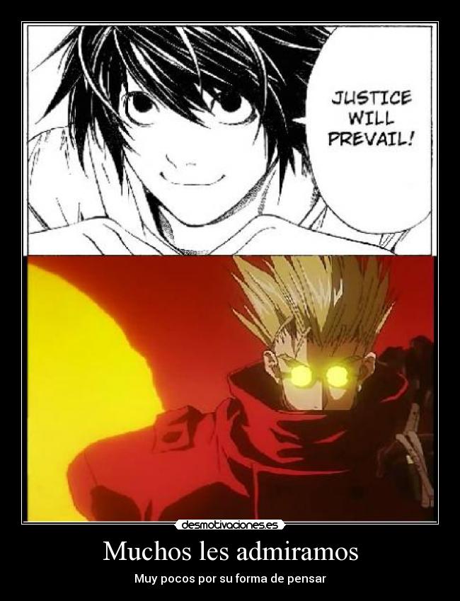 Muchos les admiramos - 