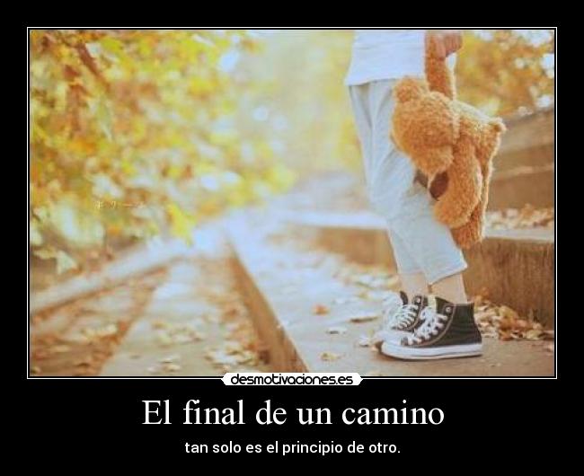 El final de un camino -