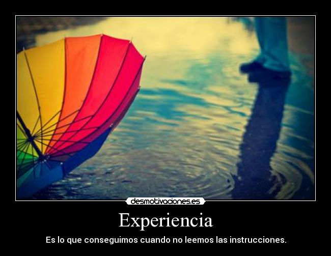 Experiencia - 