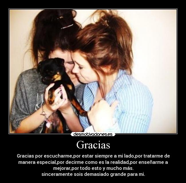 Gracias -
