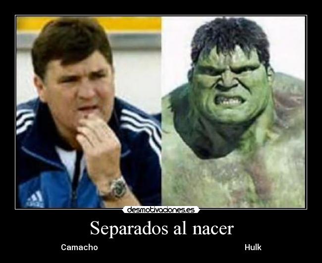 Separados al nacer - Camacho Hulk