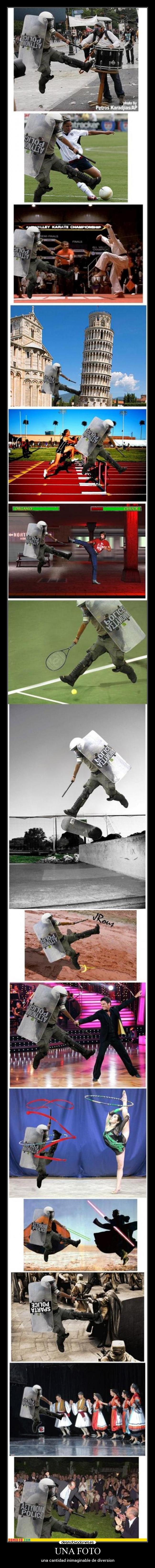 UNA FOTO - una cantidad inimaginable de diversion