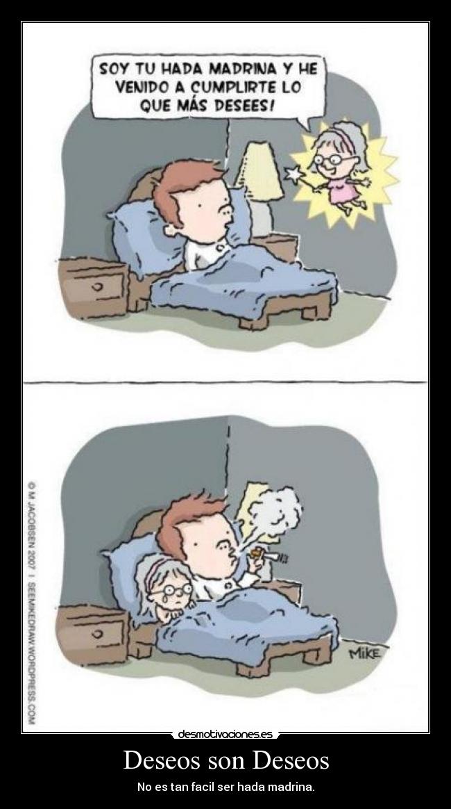 Deseos son Deseos - No es tan facil ser hada madrina.