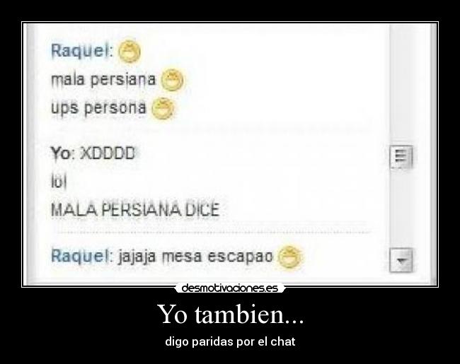 Yo tambien... - 