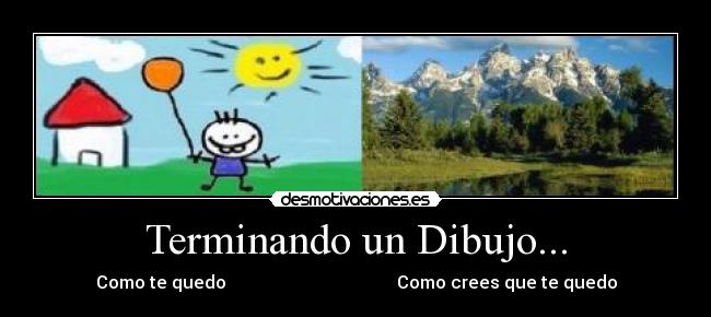 Terminando un Dibujo... -
