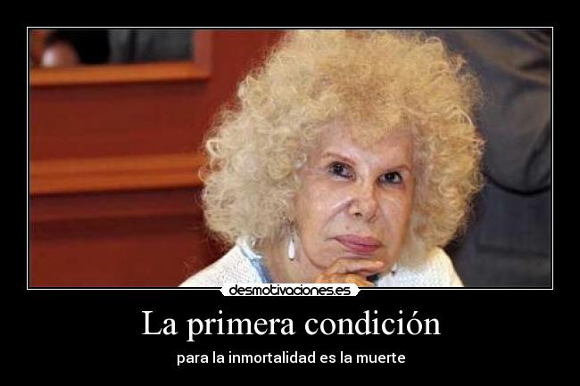 La primera condición - 