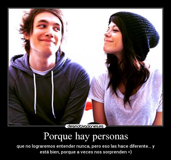 Porque hay personas - 