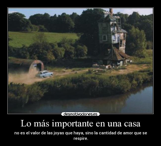 Lo más importante en una casa -