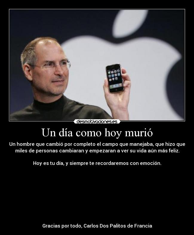 Un día como hoy murió -