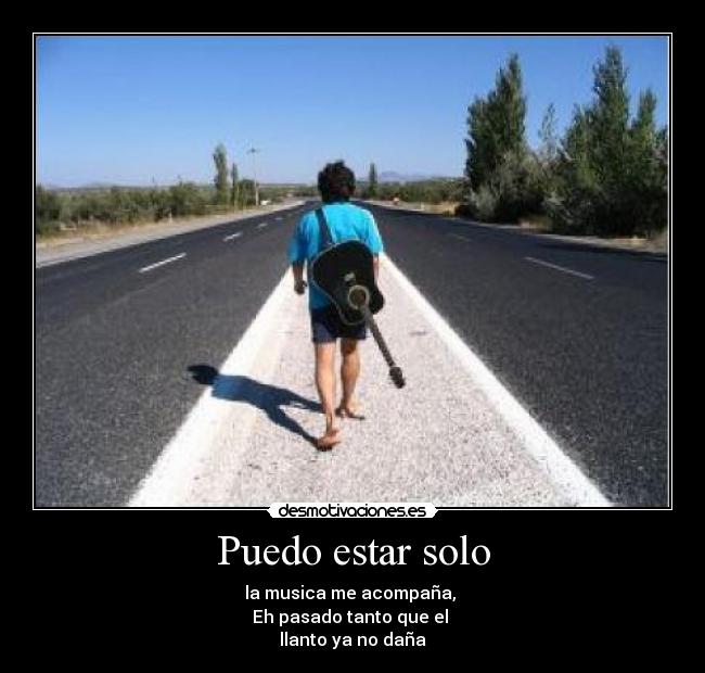 Puedo estar solo - 