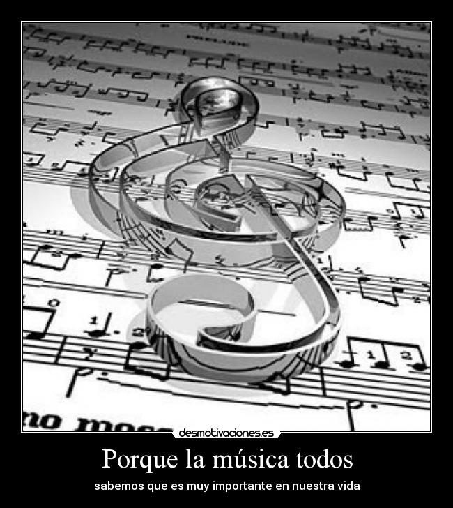 Porque la música todos -
