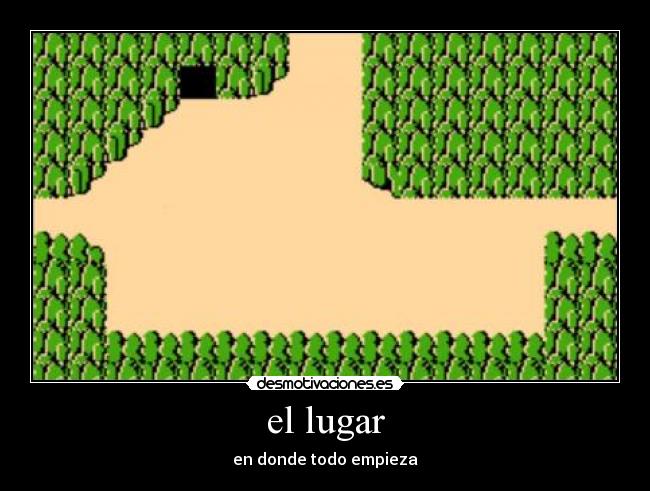 el lugar - en donde todo empieza