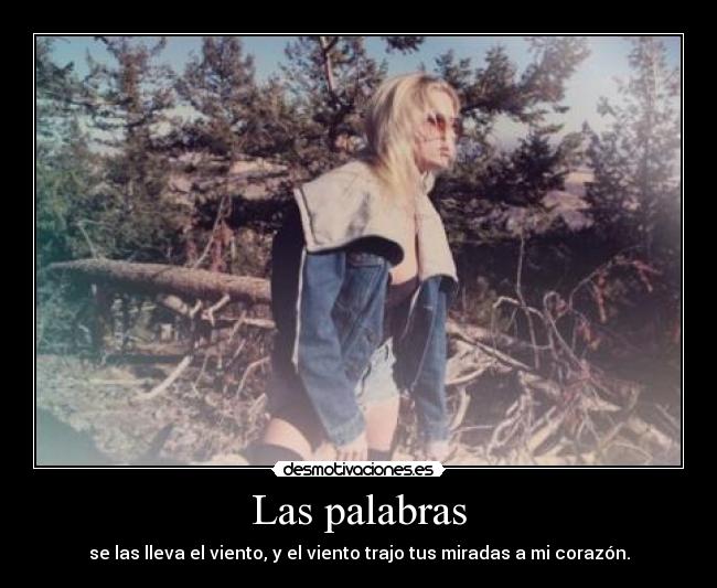 Las palabras -