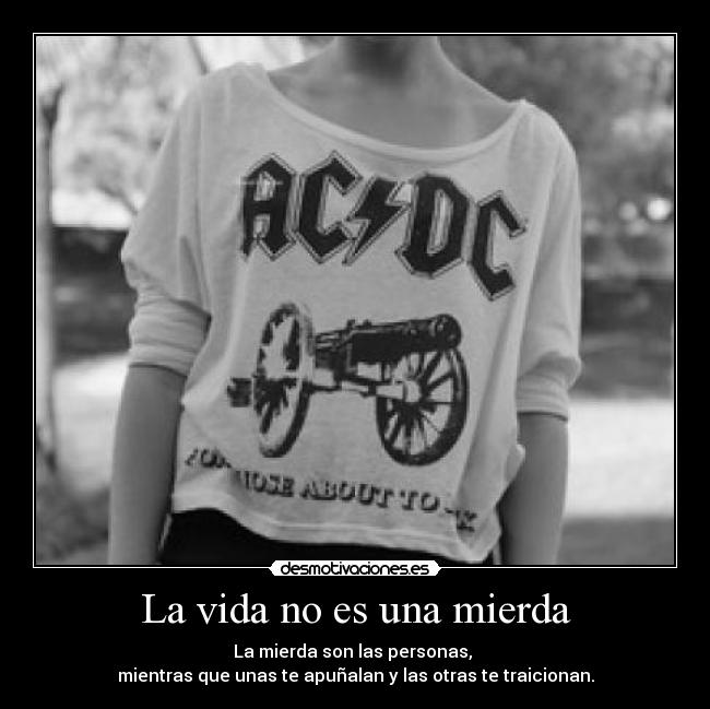 carteles vida mierda personas desmotivaciones