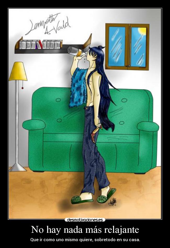 carteles casa dibujo relajar gustos desmotivaciones