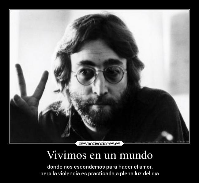 Vivimos en un mundo -