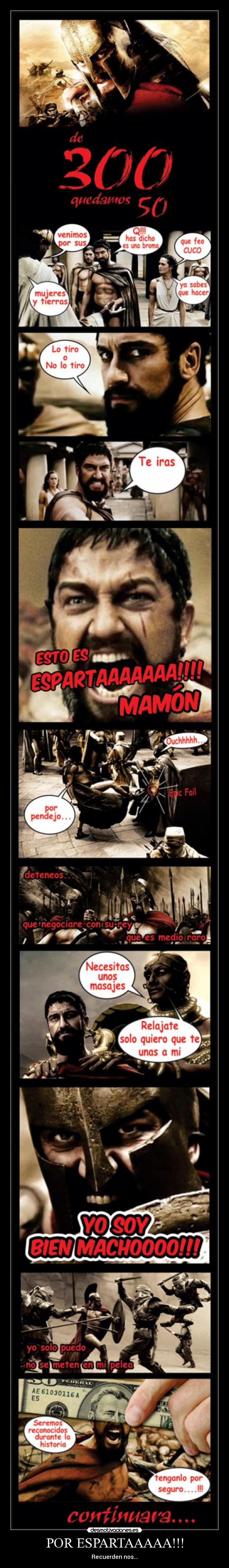 POR ESPARTAAAAA!!! - Recuerden nos...