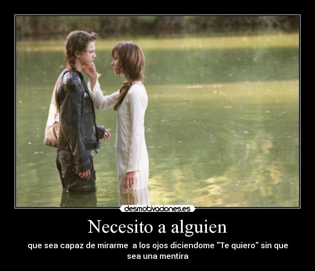 Necesito a alguien - 
