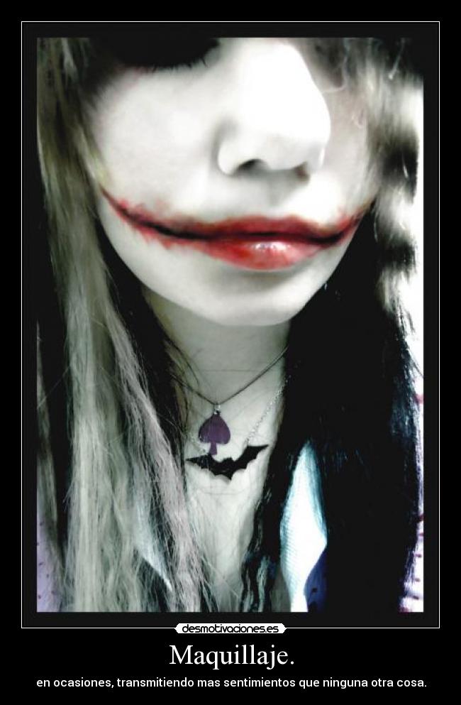 Maquillaje. - 