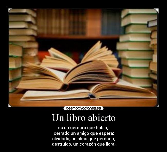 Un libro abierto -