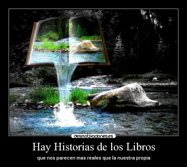 carteles libro fuente rio desmotivaciones