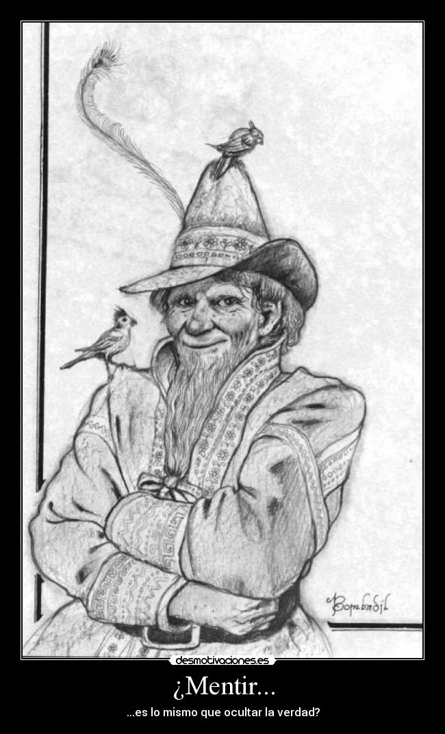 ¿Mentir... - 