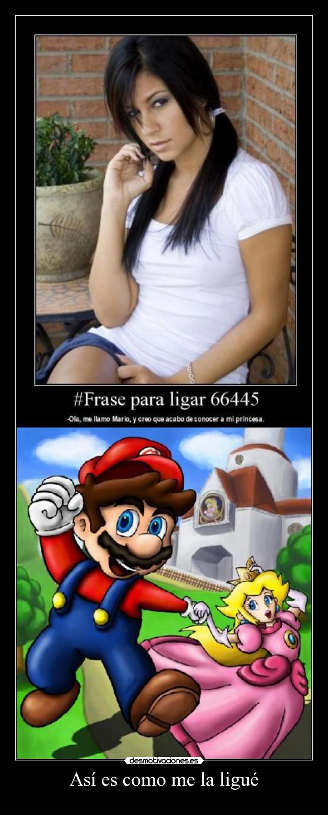 carteles mario ligar desmotivaciones