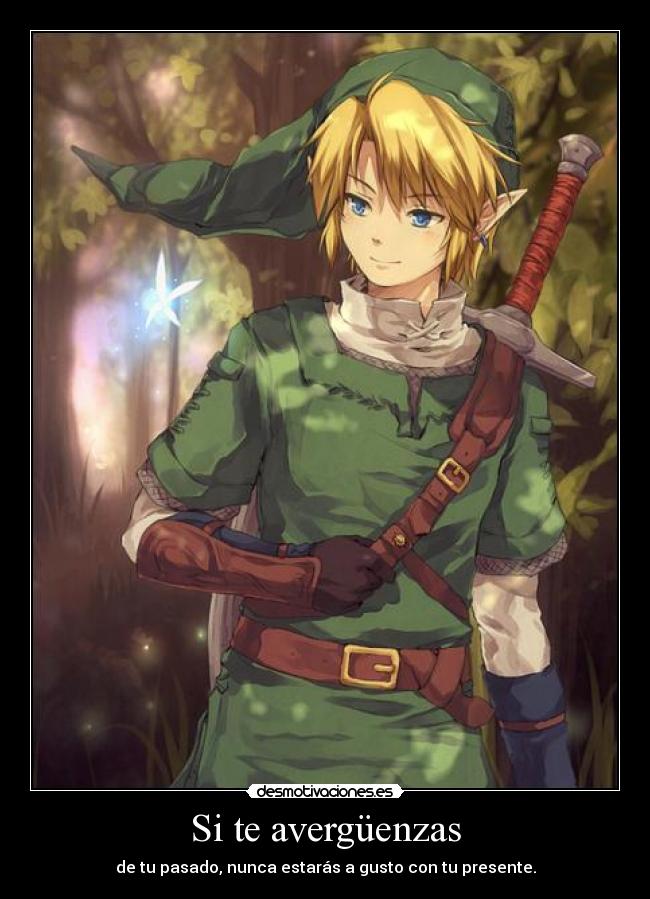 carteles link thelegendofzelda averguenzas desmotivaciones
