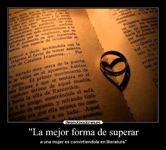 La mejor forma de superar - 