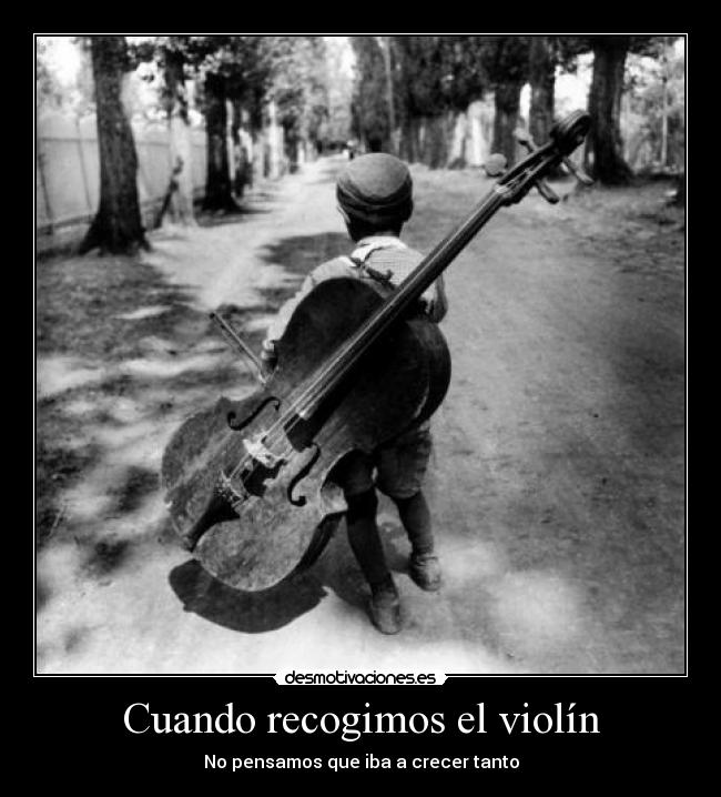 Cuando recogimos el violín - 