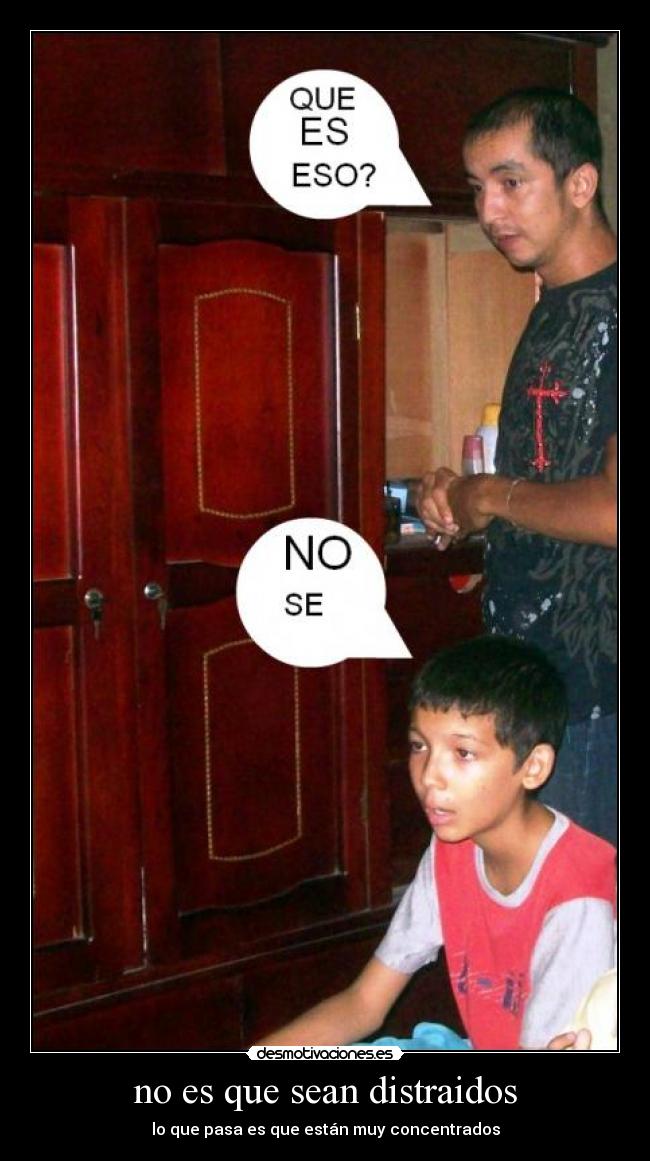 carteles distraidos desmotivaciones