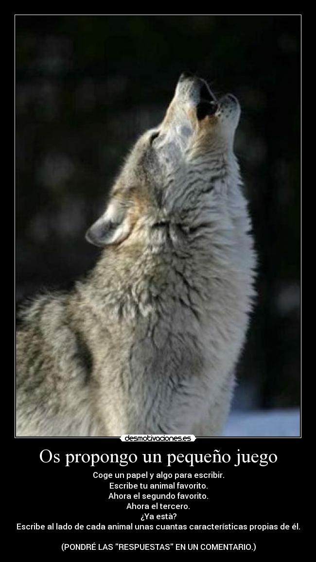 carteles test lobo perro tigre desmotivaciones