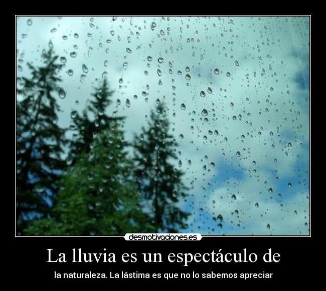 carteles lluvia desmotivaciones