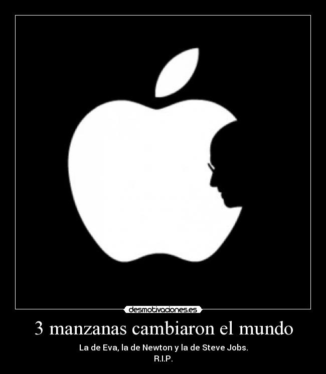 3 manzanas cambiaron el mundo -