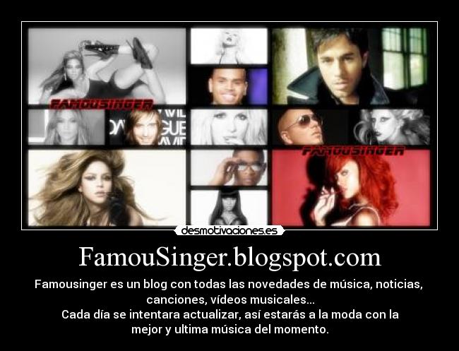 FamouSinger.blogspot.com - 