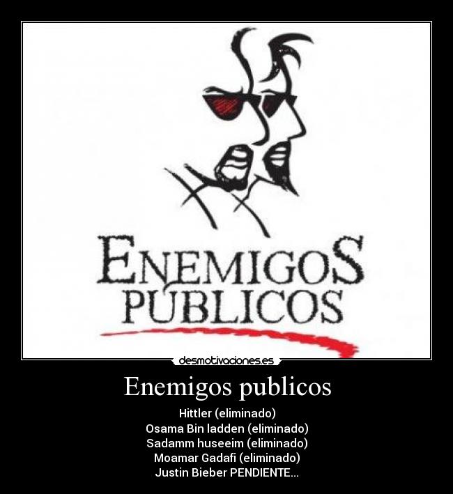 Enemigos publicos -