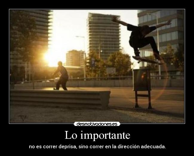 Lo importante - 